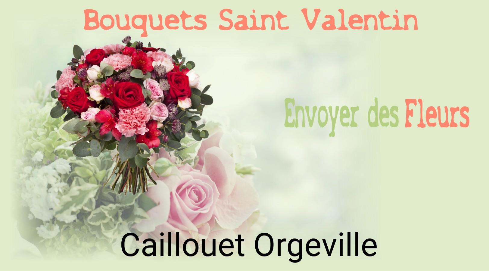 Roses de Saint-Valentin livrées à Caillouet-Orgeville